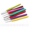 Ergonomic Soft Handle Grip Crochet Hook Set with PVC Case for Knitting And Weaving 