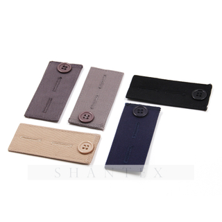 5 Pcs Comfy Pants Bundle Pant Waist Extenders Cotton Button Extender for Dress Pantsand Jeans 