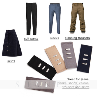 Waist Extenders for Women Elastic Pants Waist Extender Strong Adjustable Pant Button Extenders by Comfy Clothiers