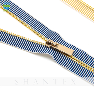 Good Quality Tooth Closure Metal Zipper Open End Fancy Wholesale Custom Zipper for Jacket 