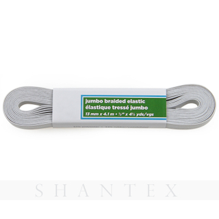 13mm Jumbo Braided Elastic Tape with Hank Packing 