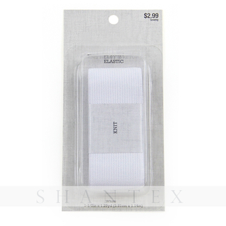 Heavy Stretch 3.81cm Polyester Knitted Elastic Webbing Band 